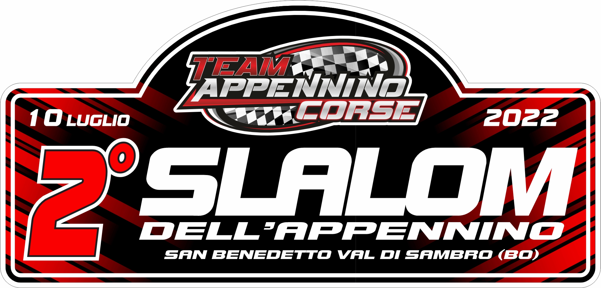 logo 2° slalom dell'appennino